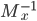 M_{x}^{-1}